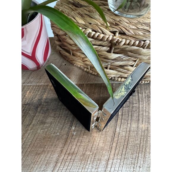 Restoration Hardware Silver Hinged Frame New Display Condition Double Frame - Picture 7 of 7